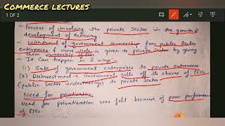 privatisation  need for privatisation  class 12 Indian economic development [upl. by Ecnarual]