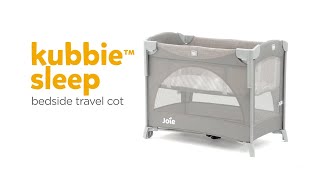 Joie kubbie™ sleep  Travel Cot for Newborns amp Toddlers  For Sleep amp Play [upl. by Enaoj]