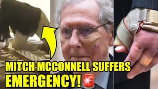 Mitch McConnell Is SERIOUSLY INJURED After ANOTHER Fall [upl. by Mchail]