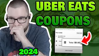 CRAZY 100 Uber Eats Promo Codes 2024  Apply THIS UberEats Coupon Code now FREE FOOD [upl. by Anem]