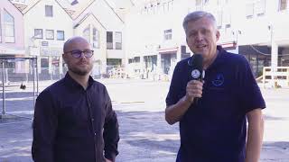 Die SchwerteRunde unterwegs auf dem Marktplatz [upl. by Menashem]