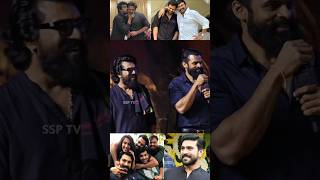 Ramcharan Saidharam tej Emotional visuals SambaralaYetiGattu Movie Event  Gamechanger  SSP TV [upl. by Yenot]