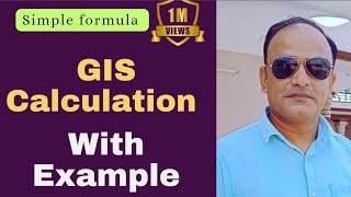 GIS Calculation with Example cgegis Group insurance scheme 1980 1984 example by sankhyan [upl. by Snodgrass]