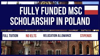 🇵🇱 Study for Free in Poland with NAWA Full Scholarship  Travel Allowance amp Stipend 🌐 [upl. by Purington112]