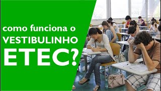 Como funciona o Vestibulinho ETEC [upl. by Katusha]