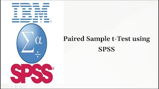 Paired Sample t Test using SPSS in Hindi I Paired Sample t Test I SPSS Software [upl. by Eillim]