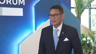 Interview with Sandiaga Uno AIS Forum 2023 [upl. by Eri]