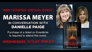 BNEvents Marissa Meyer GILDED with Danielle Paige [upl. by Yelac]