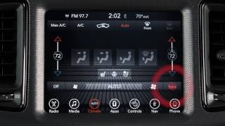 Automatic Climate ControlsUsing automatic temperature control on 2018 Dodge Challenger [upl. by Amorita]