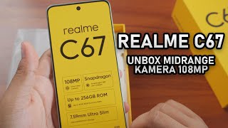 UNBOX REALME C67  NFC IP54 Kamera 108MP Chipset Snapdragon [upl. by Nagel893]