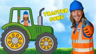 🚜 Tractor Song for Kids 🚜 Handyman Hal Driving Tractors [upl. by Tait]