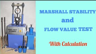 Marshall Stability and Flow Value TestDBM mix design with Calculation and specifications [upl. by Giardap]