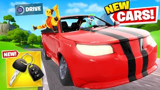 NEW CAR UPDATE is EPIC in Fortnite ALL CARS  SECRETS [upl. by Lenhard]