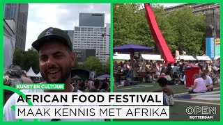 Zo maakt Rotterdam cultureel kennis met Afrika KUNST EN CULTUUR [upl. by Anavas]