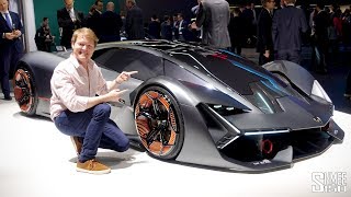 Meet the ELECTRIC Lamborghini Terzo Millennio [upl. by O'Neill]