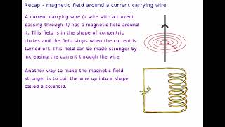 Electromagnetism  solenoids [upl. by Nnewg]