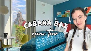 Universals Cabana Bay Beach Resort Room Tour 2023  4K [upl. by Aseeram932]