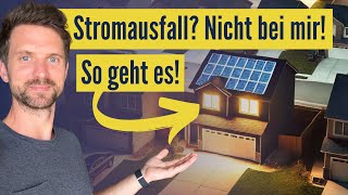 Photovoltaik mit Speicher bei Stromausfall Wie funktioniert das BackUp von SolarEdge [upl. by Rowe]