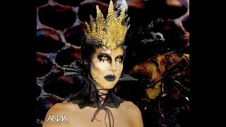 QUEEN OF BEES MAKEUP TUTORIAL [upl. by Nelie245]