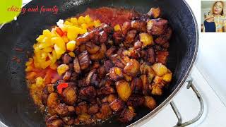 Quick And Easy Recipe Plantain with Chicken Gizzard [upl. by Reyaht807]