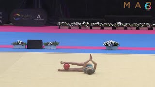 Stiliana NIKOLOVA BUL Ball Final RGI SENIOR Grand Prix Marbella 2024 [upl. by Mark]