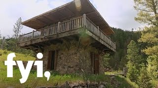 Tiny House Nation A Tour of the Fire Lookout S1 E5  FYI [upl. by Nunnery608]