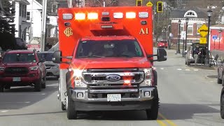 Goffstown NH Fire Department Ambulance 1 Responding [upl. by Waite]