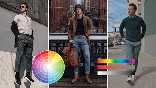 10 Outfits Styling Earth Tones  Mens Fashion Inspiration  Color Theory [upl. by Trebor]