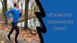 Review → Vêtements techniques Craft testés par Julien [upl. by Faith]