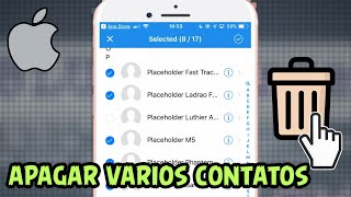 Como Apagar Vários Contatos de Uma Vez no iPhone 2024 [upl. by Pepita]