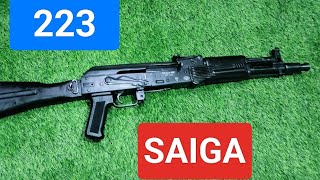 SAIGA 223 VS M4 223 [upl. by Pouncey]