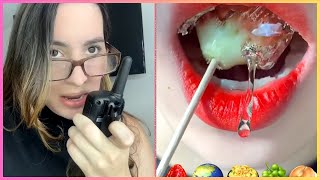 27 Eating EMOJI Con Storytime 💥🤣 1 Hora De los Mejores Tiktoks de Leidys Sotolongo [upl. by Feirahs]