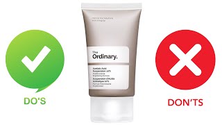 The Ordinary Azelaic Acid 10 Suspension  Dermatologist Explains [upl. by Oirom]