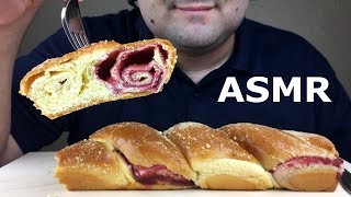 ASMR Dessert AUSTRIAN STRUDEL with VANILLA and CHERRY Eating Sounds [upl. by Airamak]