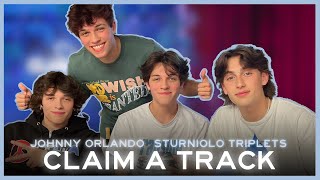 Johnny Orlando amp Sturniolo Triplets Talk Through Their Sibling Fights 👀  Claim A Track Episode 4 [upl. by Euqor]