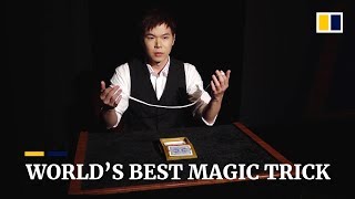 Chinese magician performs world’s best magic trick [upl. by Aisined43]