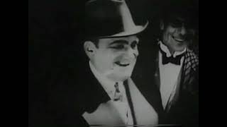 Silent movie with Enrico Caruso quotMy Cousinquot from 1918 [upl. by Illehs]