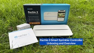 Rachio 3 Smart Sprinkler Controller Unboxing and Overview [upl. by Emor]