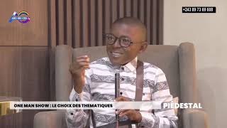 PIEDESTAL ONE MAN SCHOW  LE CHOIX DES THEMATIQUES AVEC LHUMORISTE GEANT [upl. by Terbecki]