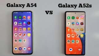 Samsung A54 vs A52s Speed Test  in 2024 [upl. by Neelahs873]