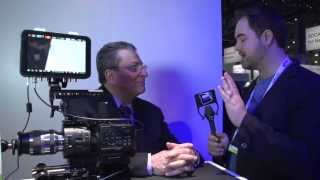 NAB 2013 Sony NEXFS700 4K SLog 240fps 2K continuous [upl. by Fisch788]