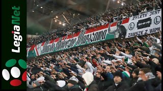 Legia  Cracovia 20 18kolejka Doping kibiców Legii [upl. by Ecinahs886]