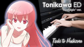 Tonikaku Kawaii ED  Tsuki to Hoshizora Nostalgic OST ver  Piano Cover [upl. by Haily]