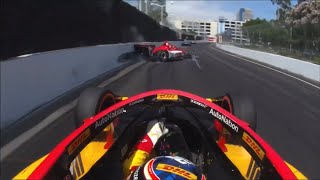 IndyCar 2023  Grosjean onboard Long Beach  Automobilista 2 [upl. by Origra482]