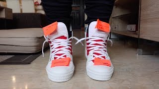 OFF WHITE SNEAKERS REVIEW OFF COURT 30 [upl. by Atteuqcaj]