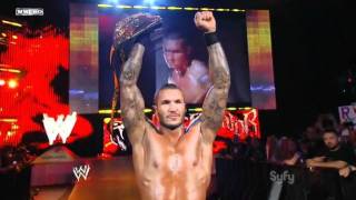 WWE Randy Orton Entrance at SmackDown 70111 HDTV [upl. by Lattie]