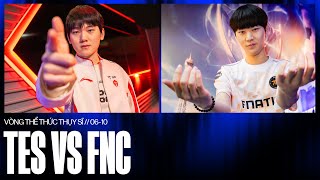 TES vs FNC  CKTG 2024  Vòng Swiss  06102024 [upl. by Erbes783]