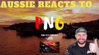 KaliD x Kronos  PNG ft WanSquad Official Music Video AUSSIE REACTS [upl. by Adalia]