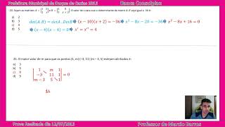 Concurso Nova Iguaçu professor de matemática [upl. by Hadnama171]