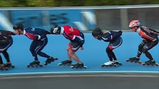 Le pôle France du roller indoor [upl. by Enawtna]